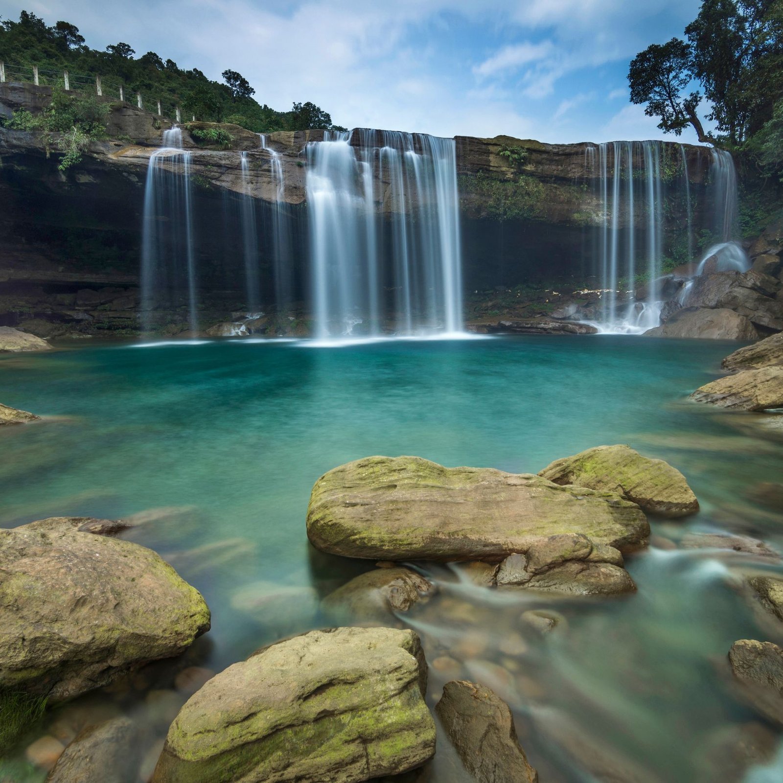 Krangshuri Water falls, Meghalya