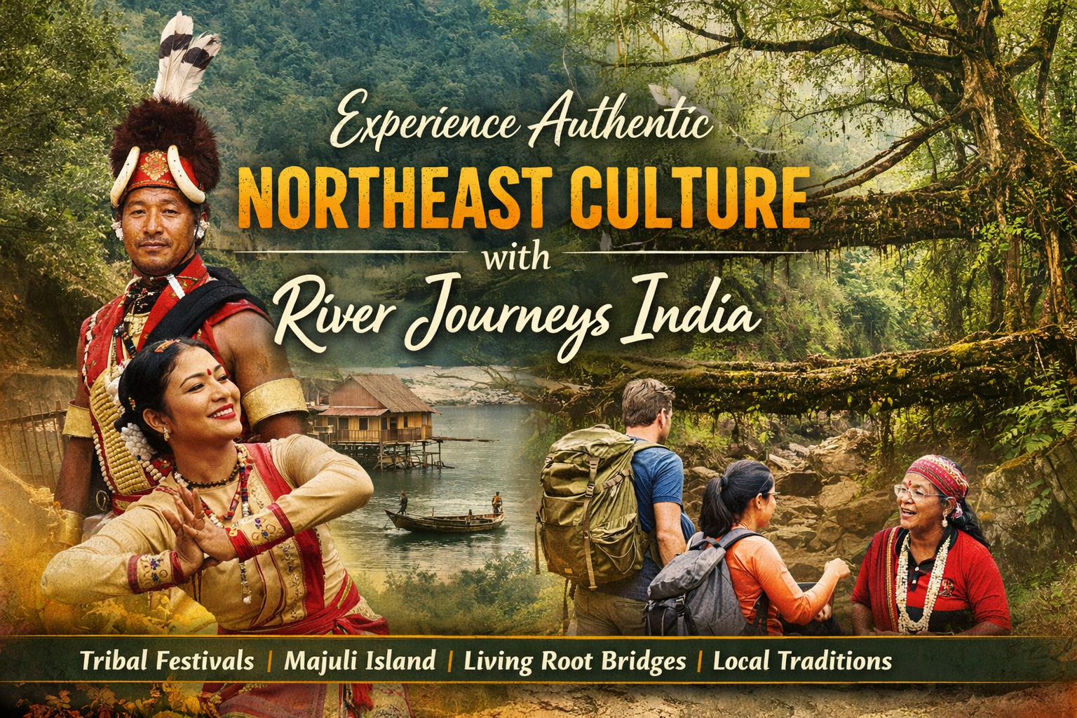 Experience Authentic Northeast Culture with River Journeys India