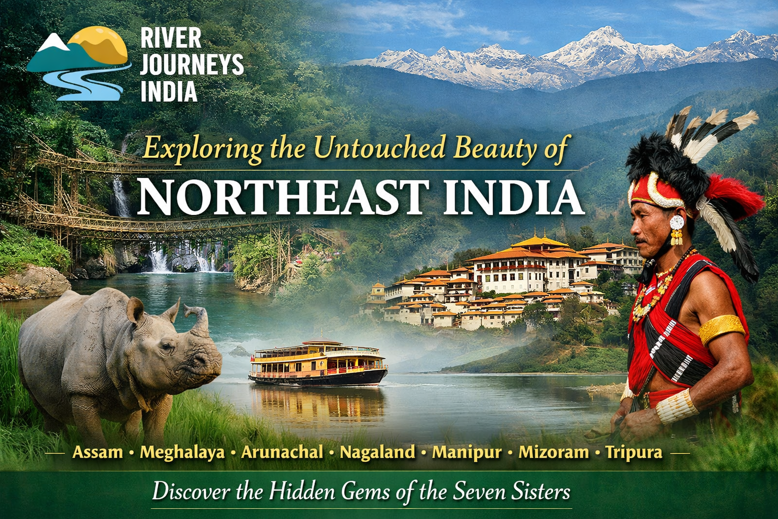 River Journeys India – Exploring the Untouched Beauty of Northeast India