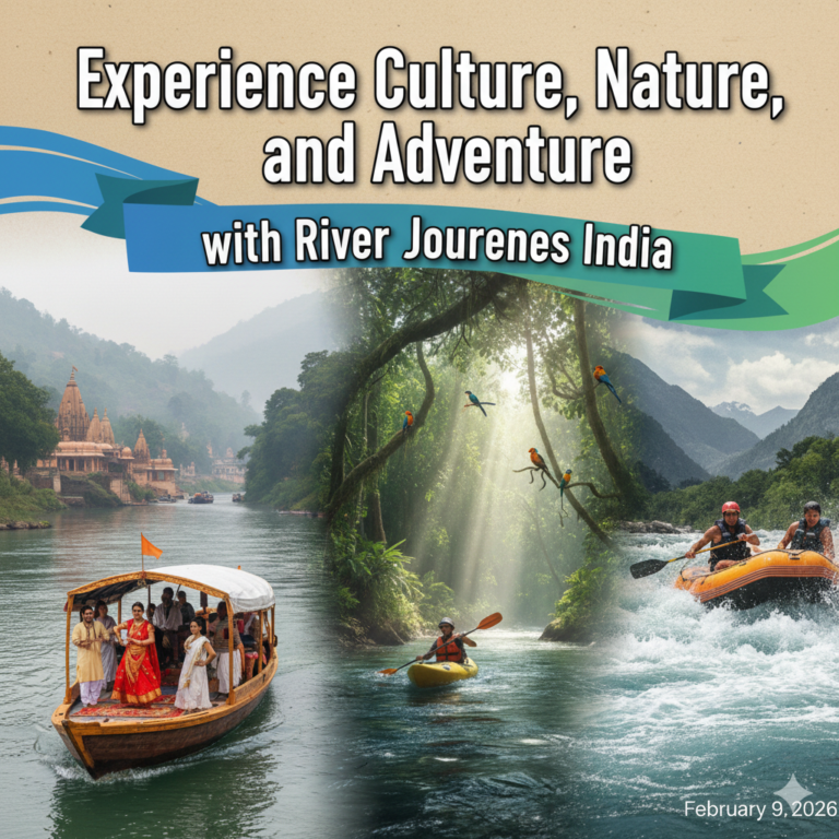 Experience culture, nature, and adventure with River Journeys India