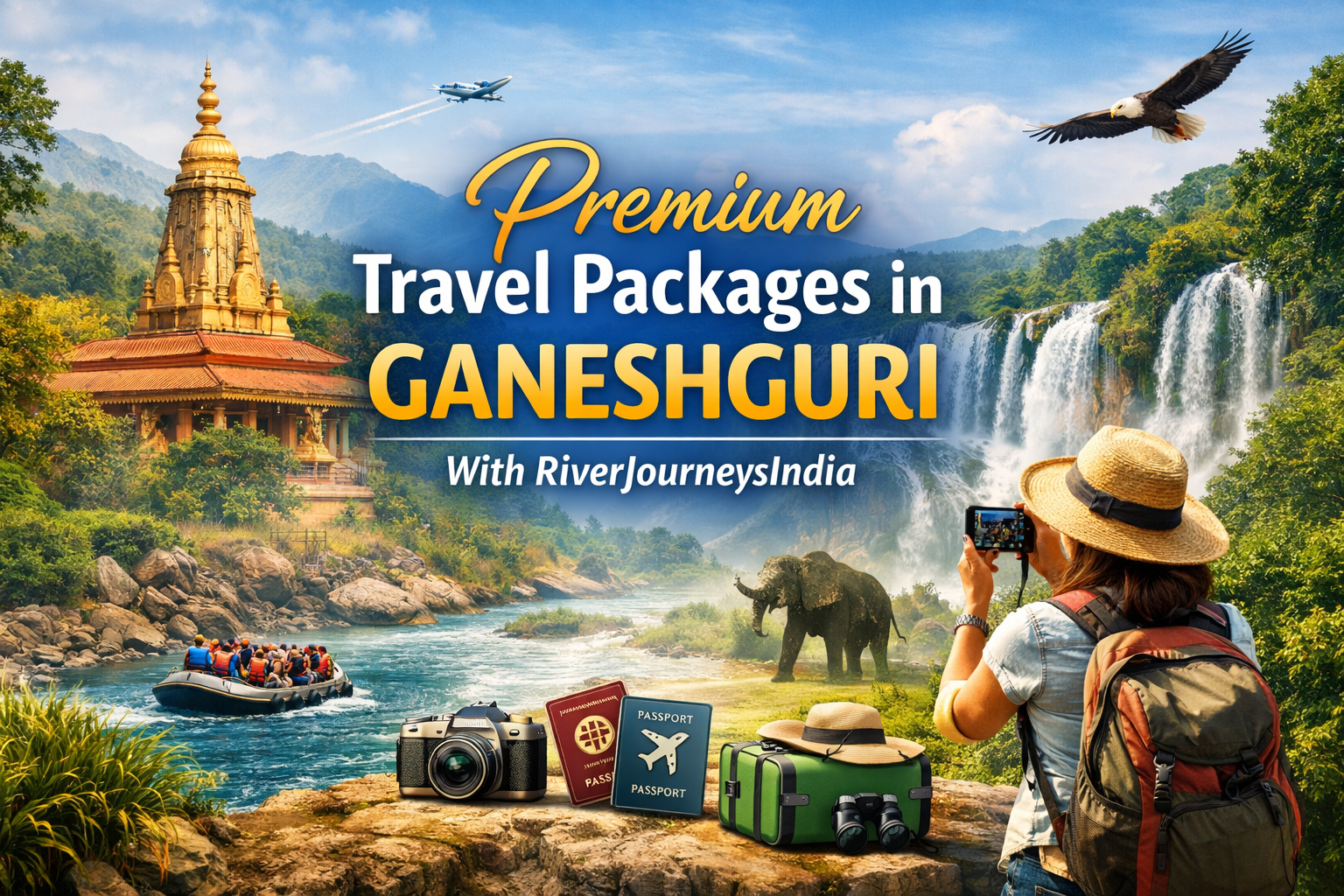 Experience Premium Travel Packages in Ganeshguri with RiverJourneysIndia