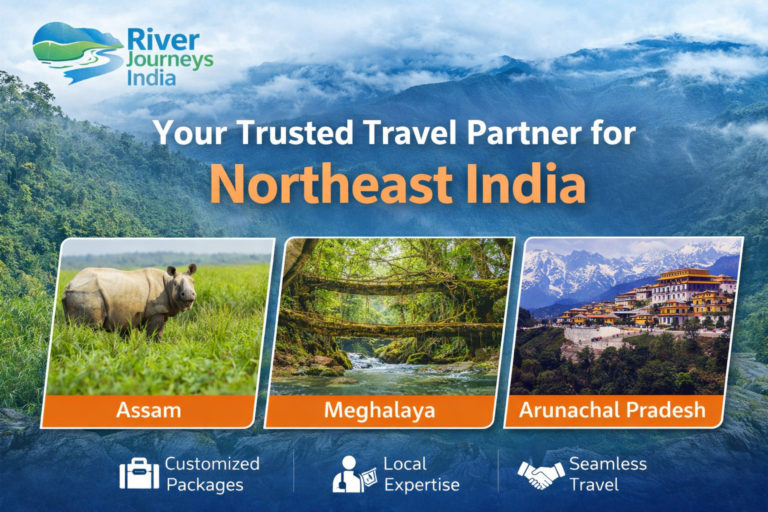 River Journeys India Northeast India travel destinations Assam Meghalaya Arunachal Pradesh tour packages