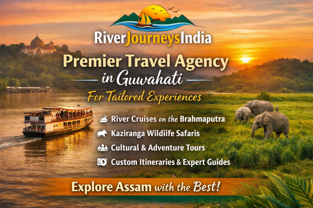 Discover Assam with RiverJourneysIndia – Tailored travel experiences including river cruises, wildlife safaris, cultural tours, and adventure treks.