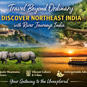 Northeast India travel with River Journeys India showcasing mountains rivers culture and wildlife